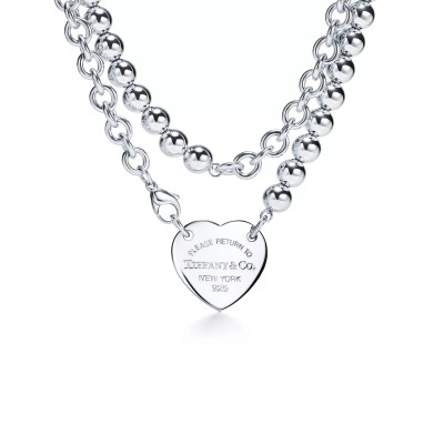 TIFFANY RETURN TO TIFFANY HEART TAG WRAP NECKLACE 68892538